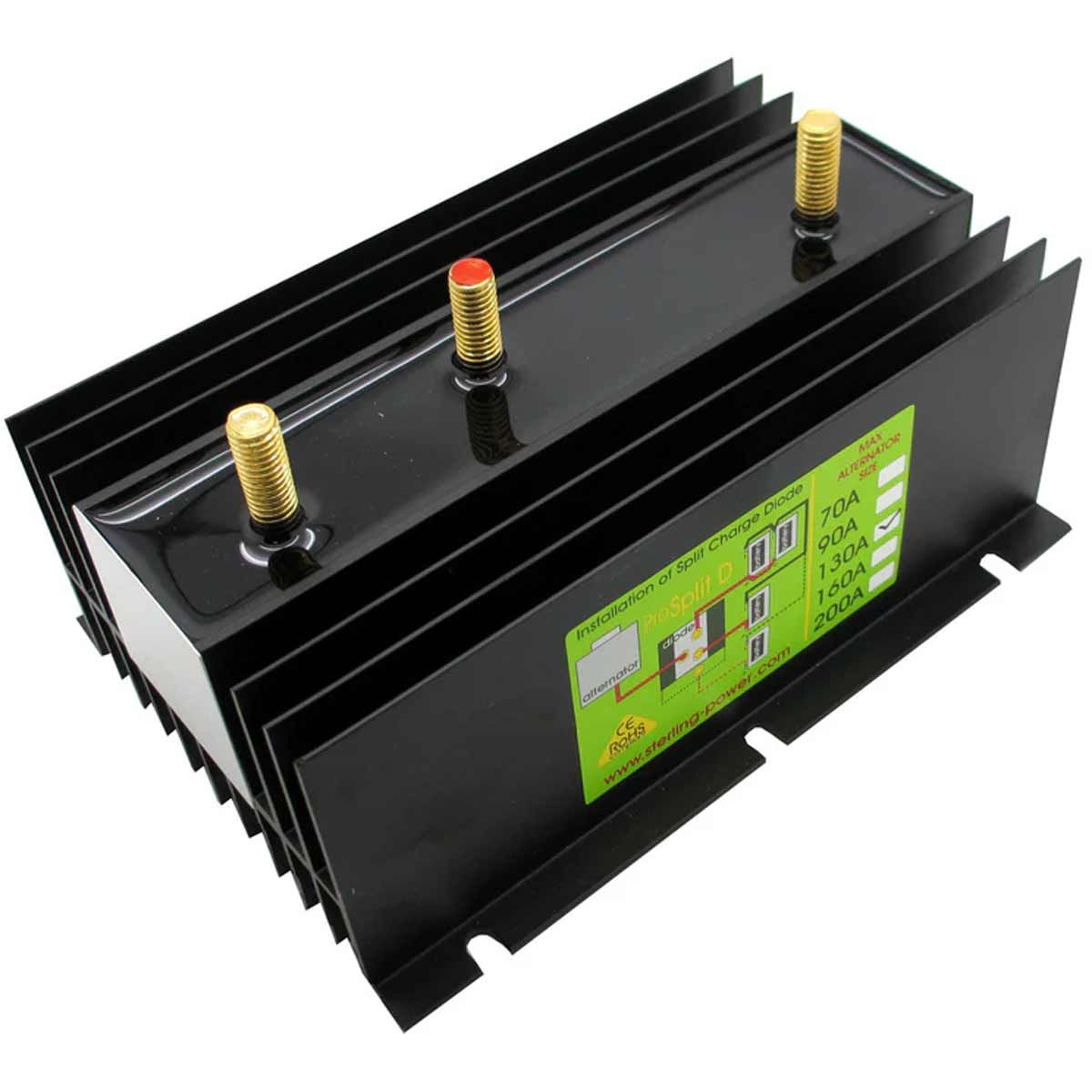 Sterling Power Diode D130A/2 (130A / 1-In-2-Out)