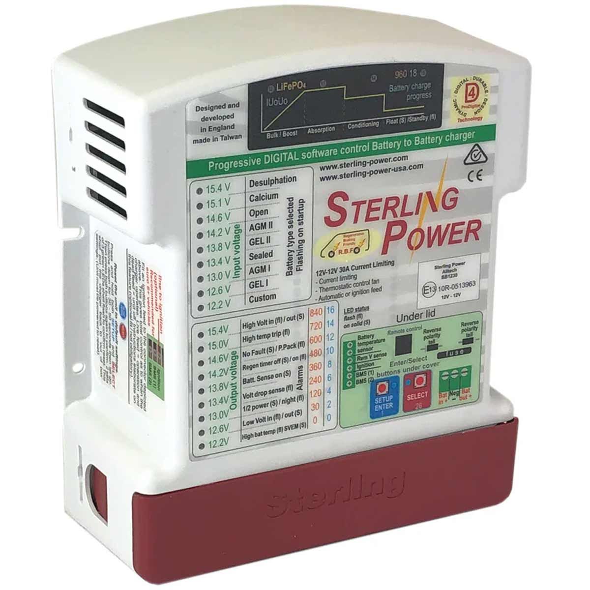 Sterling Power Battery to Battery Charger (30A)