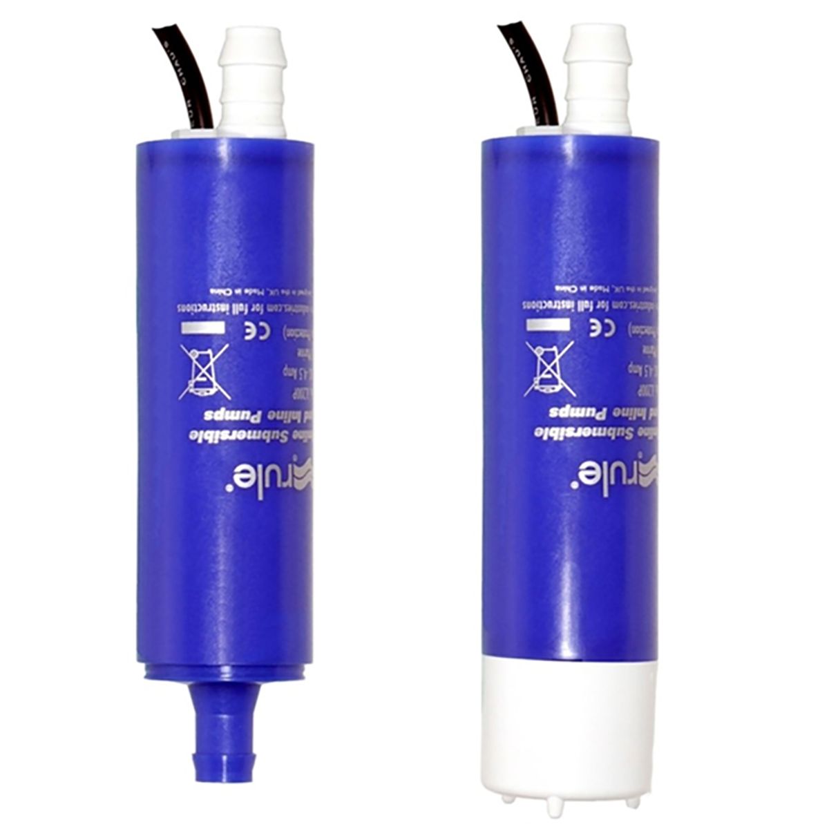 Rule IL200P Slimline Water & Diesel Pump (12V / 12.7 LPM / 13mm Hose)