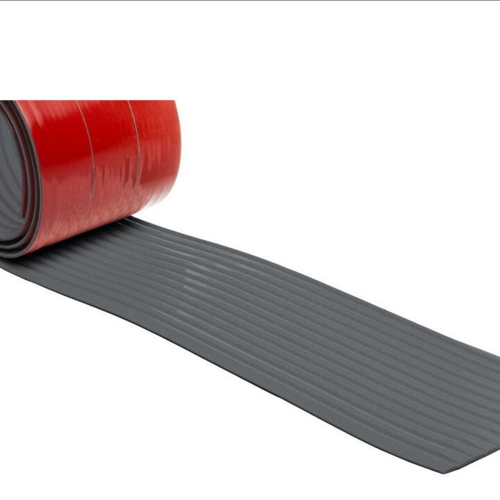 Dark Grey KeelShield. Tough Urethane protection with 3M VHB backing (per foot)