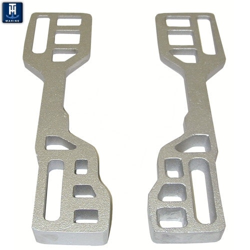 Reverse Outboard Transom Wedges: Reduce “Trim-In” and Increase “Tilt-Out”