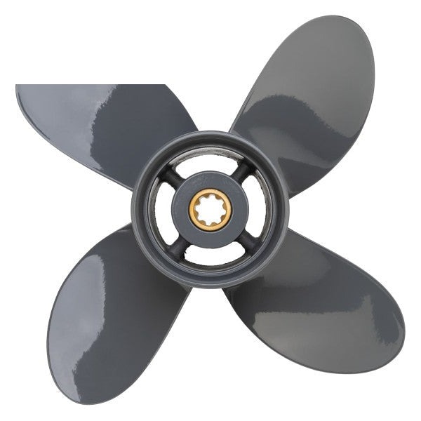 Honda 8-20hp Titanium Aluminium 4-Blade Pressed Hub Propellers – 9 1/4″ x 10″
