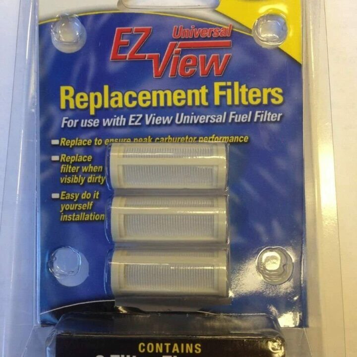 Marpac EZ View 3 x replacement fuel filter elements - EZ View in-line Fuel Filter.