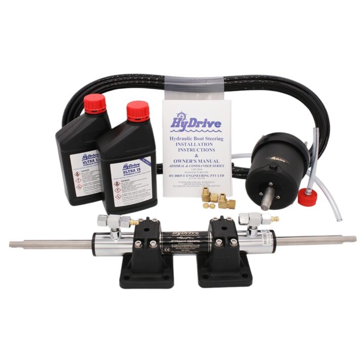 Admiral Remote Mount Steering Kit. Twin Outboard up to 600hp (OBKIT4)