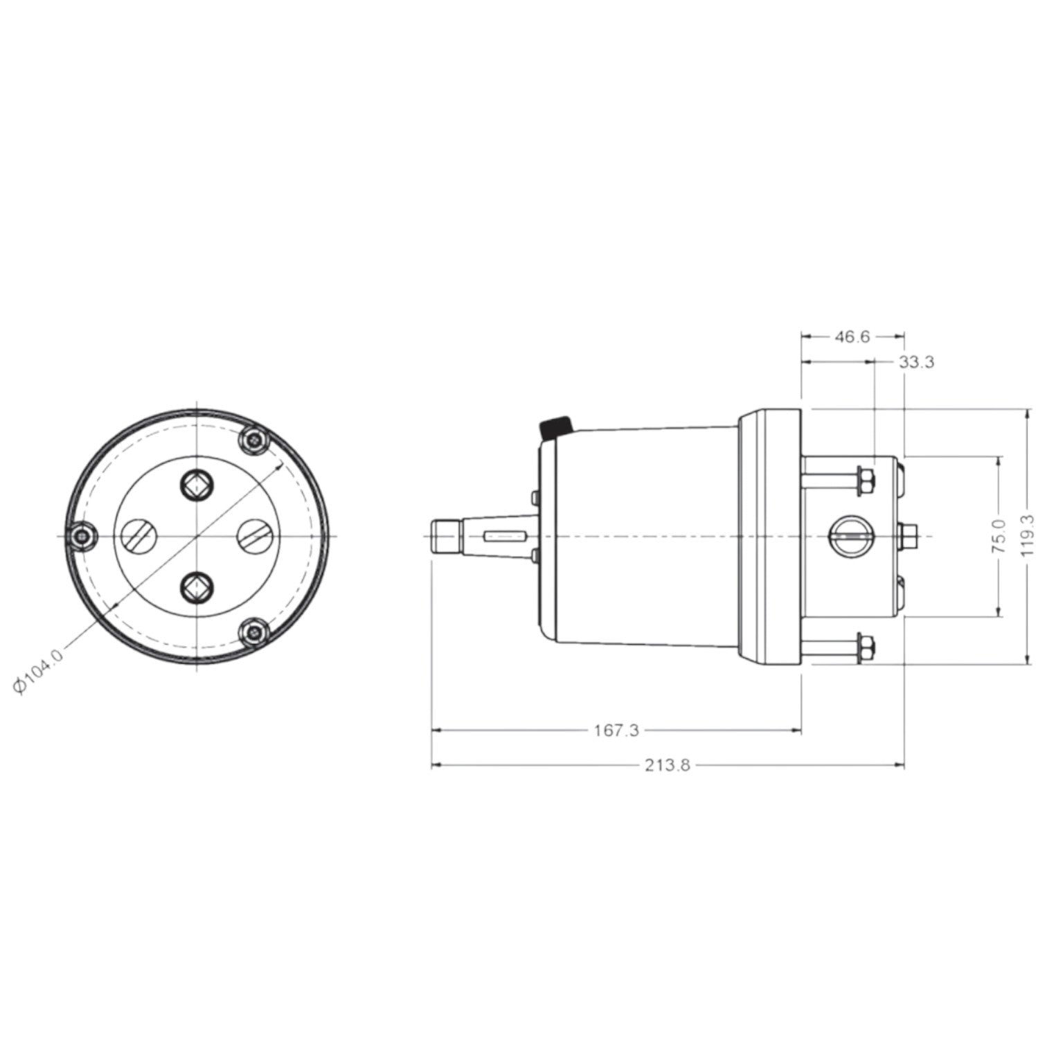 Admiral Bullhorn Steering Kit for Outboards up to 300hp (OBKIT1) - Image 3