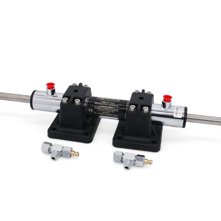 Replacement Double Ended 12" stroke (Long Stroke) Steering Cylinder