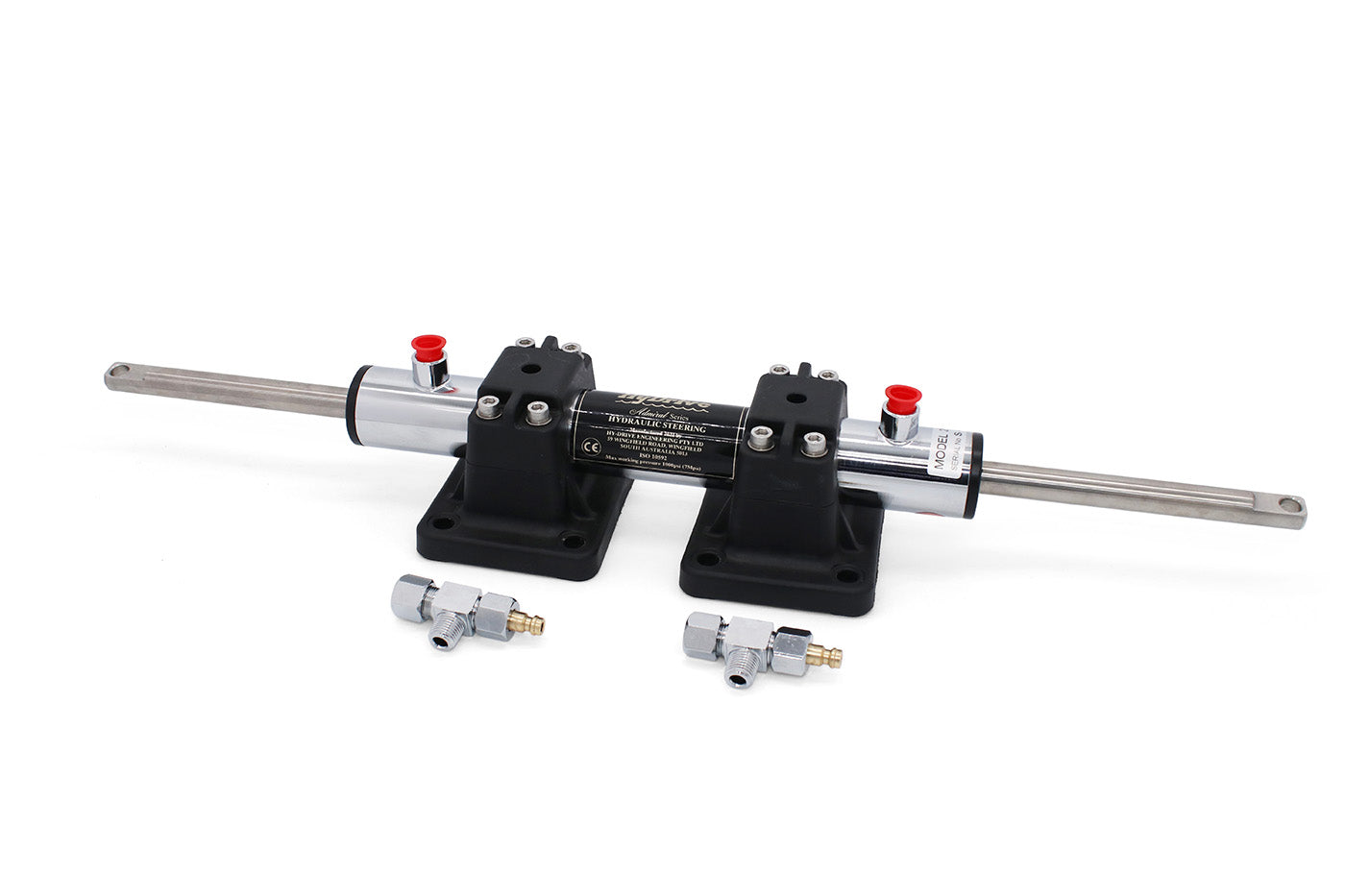 Replacement Double Ended 12″ stroke (Long Stroke) Steering Cylinder