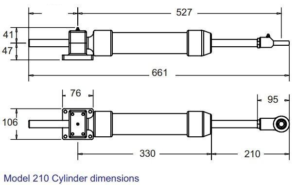 Admiral Series Balanced Cylinder Steering Kit for Inboards or Jets (IBKIT3) - Image 3