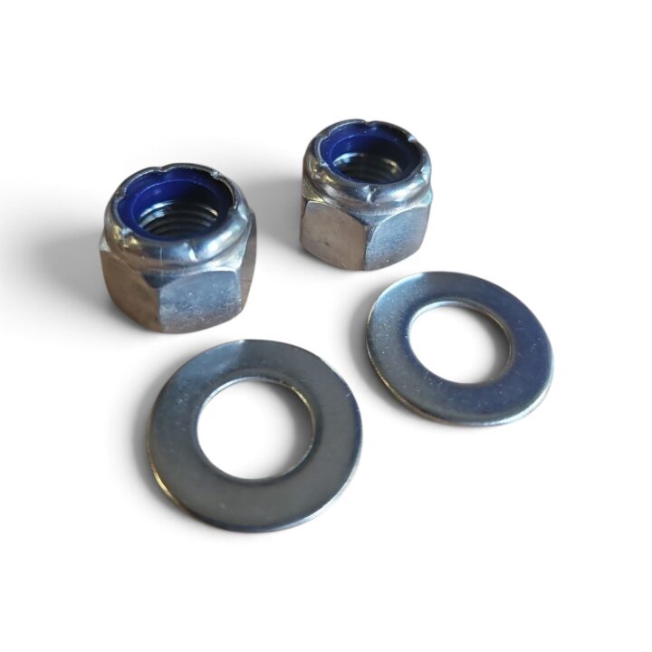 Hydrive Bullhorn Piston Rod End Nuts & Washers