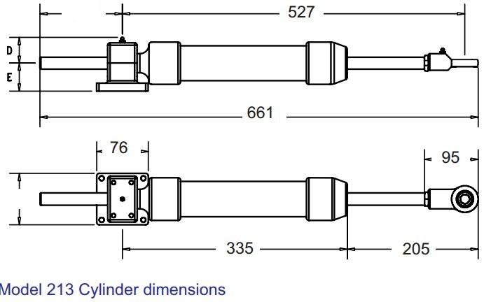 Admiral Series Balanced Cylinder Steering Kit for Inboards or Jets (IBKIT4) - Image 3
