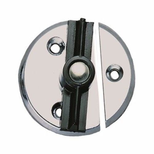 Perko 1216 Door Button/Catch with Spring PN. 1216DP0CHR 1-3/4″ OD