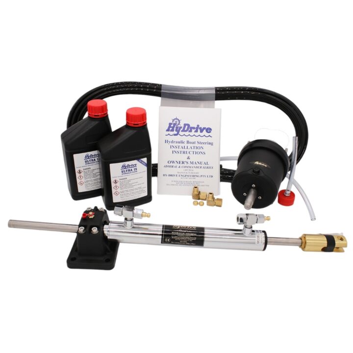 Admiral Series Balanced Cylinder Steering Kit for Inboards or Jets (IBKIT1)