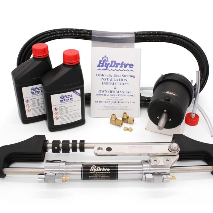 Admiral Bullhorn Steering Kit for Outboards up to 300hp (OBKIT1)
