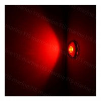 LED IP67 Courtesy Light with Stainless Bezel (3 colour options) - Red IP67 Soft Red Step / Courtesy Light with 316 Stainless Steel Faceplate - Image 5