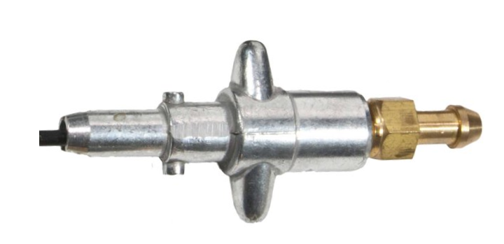 Male Tank Fuel Connector, Old Bayonet Style 3/8" Hose Barb