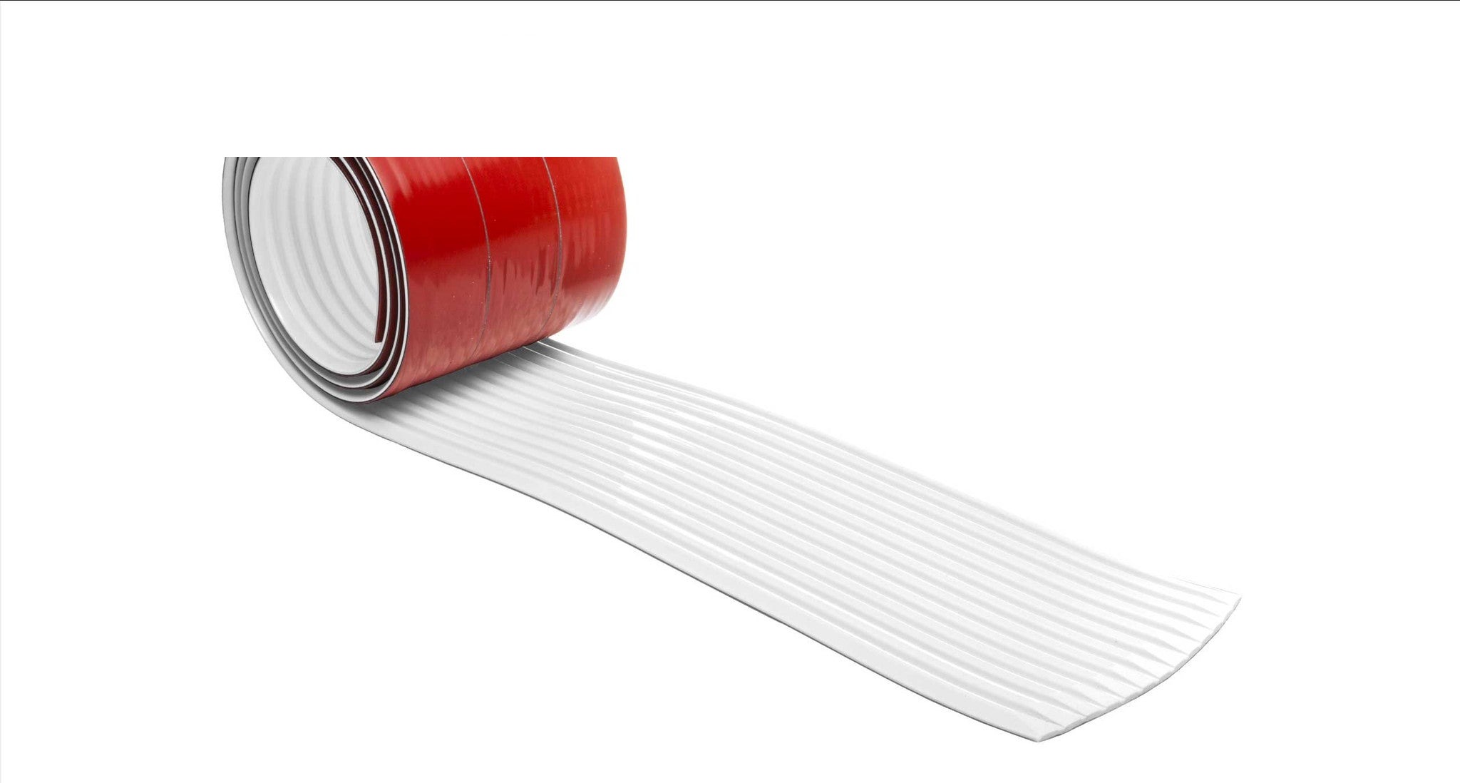 White KeelShield. Tough Urethane protection with 3M VHB backing (per foot)